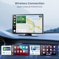 Central Multimídia 9" Android Auto & Carplay Sem Fio com Câmera 4K e 1080p - imagem 3