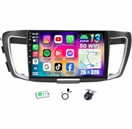 Central Multimídia Honda Accord 2013-2015 2.4L: Tela HD 1280x800, CarPlay, Android Auto, GPS, Bluetooth 5.0 - imagem 2