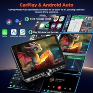 Central Multimídia Android 15 25cm com CarPlay Sem Fio, Android Auto e GPS - Seu Carro Conectado! - imagem 5