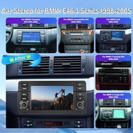 Central Multimídia Android 15 para BMW E46 M3 (1999-2006): 8 Core, 64GB, CarPlay Sem Fio, GPS e DSP - imagem 3