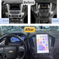 Central Multimídia Chevrolet Suburban Tahoe GMC Yukon 2014-2020 com CarPlay e Android Auto - imagem 3