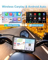 Tela CarPlay HD para Moto: Navegação GPS Inteligente, IP67 Impermeável e Conectividade Total - imagem 3