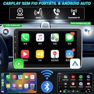 Central Multimídia 10 Polegadas Rotativa com CarPlay e Android Auto - GPS Integrado - imagem 3