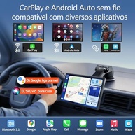 Adaptador CarPlay Sem Fio: Transforme Seu Carro em Multimídia Inteligente (Android/iPhone) - imagem 5