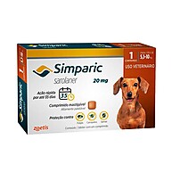 Simparic para Cães 2,6kg a 10kg – Antipulgas e Carrapatos - imagem 2