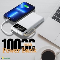 Power Bank 10000mAh Premium: Carregador Portátil Universal com 4 Cabos Integrados e Carregamento Ultra Rápido - imagem 3