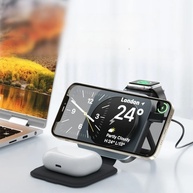 Carregador 3 em 1 Dobrável Magsafe - imagem 1