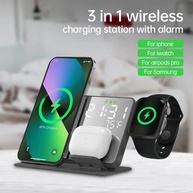 Carregador 3 em 1: iPhone, Apple Watch e AirPods - imagem 1