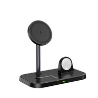 Carregador 3 em 1 Magnético Wireless: iPhone, Apple Watch e AirPods - imagem 1
