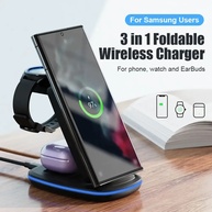 Carregador 3-em-1 Sem Fio 15W: Samsung e Mais! - imagem 1