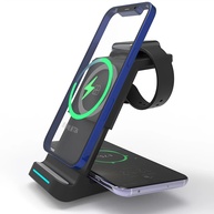 Carregador 3 em 1 Sem Fio: Power Up Seu Mundo! - imagem 1