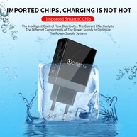 Carregador USB Rápido 3 Portas: Power Delivery 3.0 - imagem 4