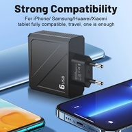 Carregador USB 6 Portas: Carga Rápida 3.1A - imagem 4