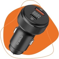 Carregador Veicular Turbo 60W Dual Port USB 3.0 + Tipo C - Carregamento Rápido 9.1A - imagem 5