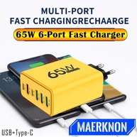Carregador 65W 6 Portas: Turbine seus Dispositivos! - imagem 1