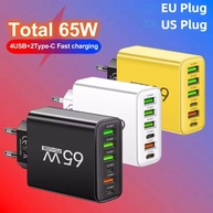 Carregador 65W GaN: Power Up Rápido! - imagem 1