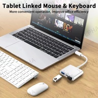 Adaptador USB-C 3 em 1: Leitor, OTG e Carregador - imagem 3