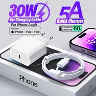 Carregador Apple 30W USB-C: Carga Rápida iPhone & iPad - imagem 1
