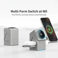 Carregador 3-em-1 Qi2: Turbine seus Dispositivos Apple! - imagem 4