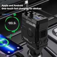 Carregador Automotivo 100W 4 em 1: Rápido e Retrátil! - imagem 1