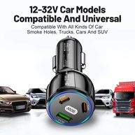 Carregador Automotivo 90W USB-C: Carga Rápida! - imagem 4