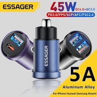 Carregador Automotivo Essager 45W: Turbo e Inteligente! - imagem 1