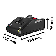 Bosch 18V 4Ah: Kit Bateria + Carregador - imagem 2