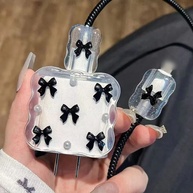 Capinha Carregador iPhone: Laço Pérola e Proteção! - imagem 3