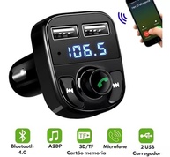 Adaptador Bluetooth Carro X8: Transmissor FM, Carregador Veicular MP3 e Mais - imagem 3