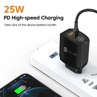 Carregador USB-C 25W Olaf: Turbo para seu Celular! - imagem 4