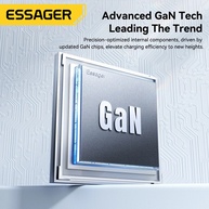 Carregador GaN 65W Essager: Turbo e Compacto! - imagem 4