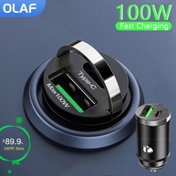 Carregador de Carro 100W Olaf: Turbo e Duplo! - imagem 1
