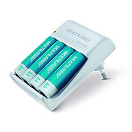 Carregador de Pilhas Multilaser CB054: Recarregue e Economize! - imagem 1