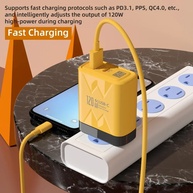 Carregador GaN 120W: Turbo para Seus Dispositivos! - imagem 4