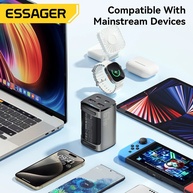 Carregador GaN 67W Essager: Turbo para Seus Dispositivos! - imagem 4