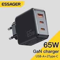 Carregador Essager 65W GaN: Power Rápido e Compacto - imagem 1