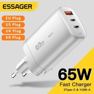 Carregador Essager 65W GaN: Turbo para Seus Dispositivos! - imagem 1