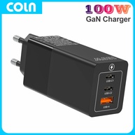 Carregador GaN 100W: Potência Rápida USB-C - imagem 1