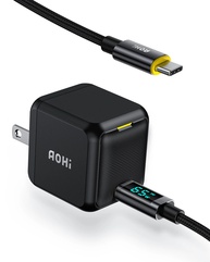 Carregador GaN 65W AOHI: Turbo para Seus Dispositivos! - imagem 1