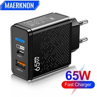 Carregador GaN 65W USB-C: Turbo para Seus Dispositivos! - imagem 1