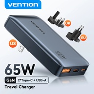 Carregador GaN 65W Vention: Turbo e Compacto! - imagem 1