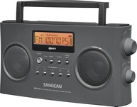 Rádio Digital Portátil Sangean PR-D15: Som Estéreo AM/FM com RDS e Carregador Integrado - imagem 1