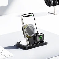 Carregador Wireless Magnético: Base + Suporte iPhone - imagem 4