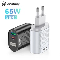 Carregador Lovebay 65W GaN: Turbo para Seus Dispositivos! - imagem 1