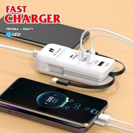 Carregador Rápido 66W USB-C: 4 Portas e Luz! - imagem 4
