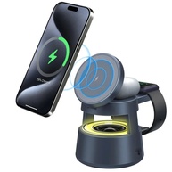 Carregador 5 em 1: Wireless, Som e Luz! - imagem 4