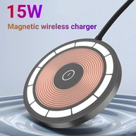 Carregador MagSafe Transparente 15W: Carga Rápida e Estilo - imagem 1