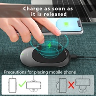Carregador Wireless 15W: Base Portátil e Multifuncional - imagem 4
