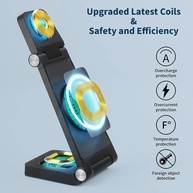 Carregador 3 em 1 Samsung: Base Wireless Multifuncional - imagem 4