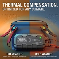 Carregador Inteligente NOCO 10A Automático: Revitalize Baterias 6V/12V - imagem 5